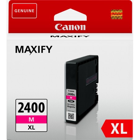 Canon PGI-2400XL M Magenta - Cartouche d'encre grande capacité Canon d'origine (9275B001AA)