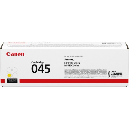 Cartouche de toner Canon Cartridge 045 Jaune - 1300 Pages (1239C002AA)