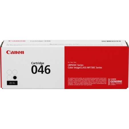 Canon 046 Noir - Toner Canon d'origine (1250C002AA)