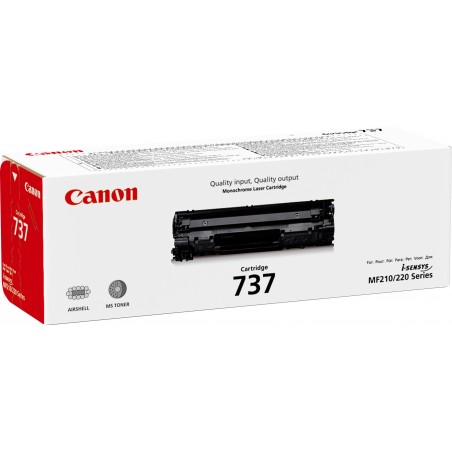 Canon 737 Noir - Toner Canon d'origine (9435B002AA)