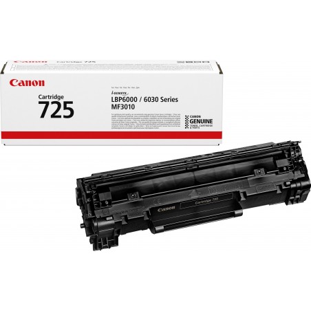 Canon 725 Noir - Toner Canon d'origine (3484B002AA)