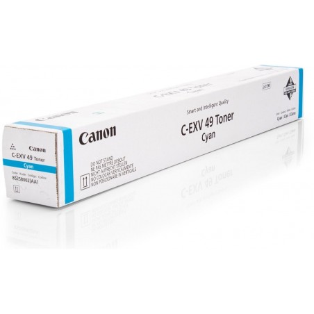 Canon C-EXV 49 Cyan - Toner Canon d'origine (8525B002)