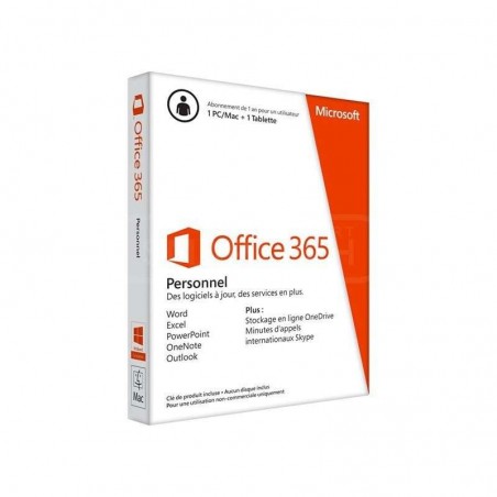 Microsoft Office 365 PC/MAC Personnel-Abonnement 1 an (QQ2-00600)