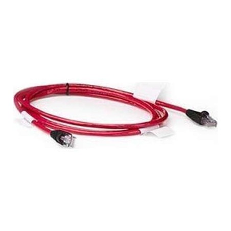 HPE 12-ft KVM Console Cable CAT5 4-pack IP/Standard - Red