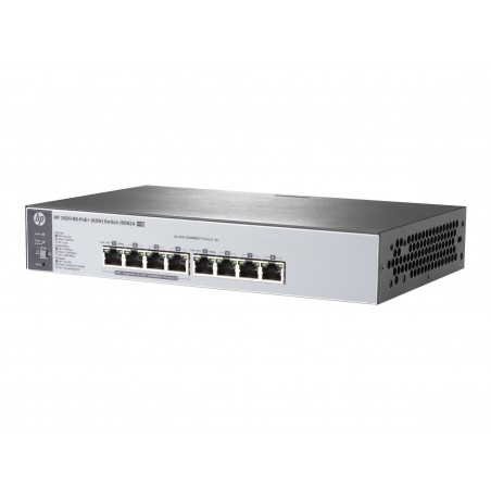HPE 1820-8G-PoE+ (65W) - switch - 8 ports - managed - rack-mountable