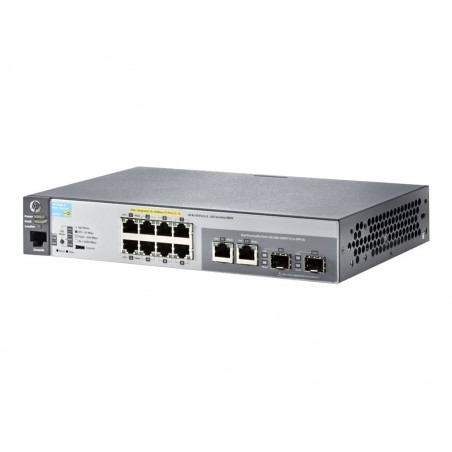 HPE Aruba 2530-8-PoE+ - switch - 8 ports - managed - rack-mountable