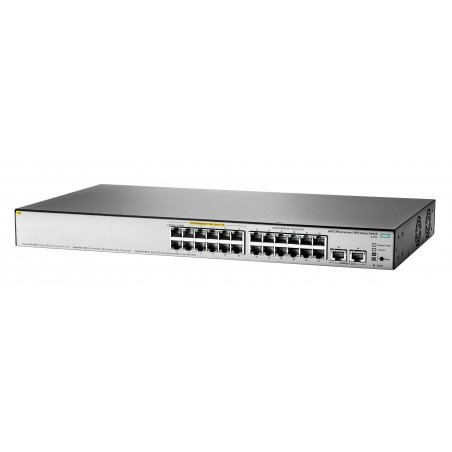 HPE OfficeConnect 1850 24G 2XGT PoE+ 185W - switch - 24 ports - managed - rack-mountable