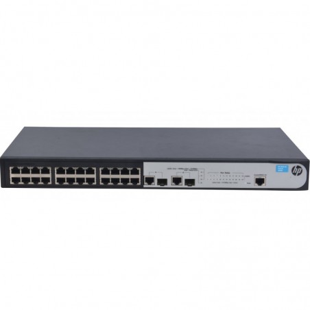 Switch Rackable Administrable HP 1910-24 avec 24 ports Fast Ethernet avancé  à gestion intelligente (JG538A), vente matériel informatique