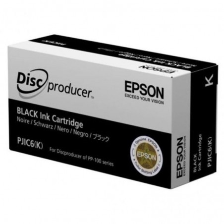 Cartouche d'encre Epson noir PP-100 (PJIC6) (C13S020452)
