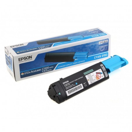 Toner Epson Cyan AL C1100-CX11 Capacite standard (C13S050193)