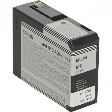 Cartouche d'encre Epson SP 3800/3880 (80ml) noir mat (C13T580800)