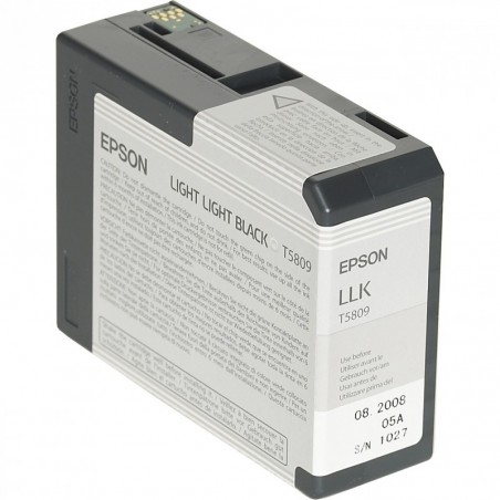Cartouche d'encre Epson SP 3800/3880 (80ml) gris clair (C13T580900)