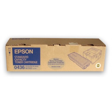 Genuine Black Epson 0436 Toner Cartridge - (C13S050436)