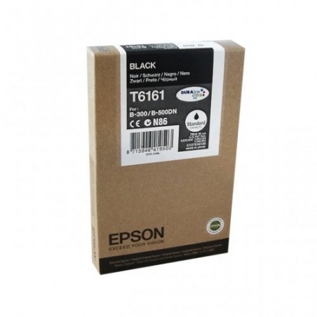 Epson cartouche d'impression noir (C13T616100, T6161)