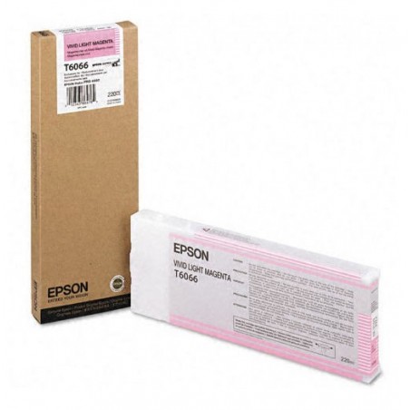 Epson T6066 - C13T606600 Cartouche d'encre magenta claire