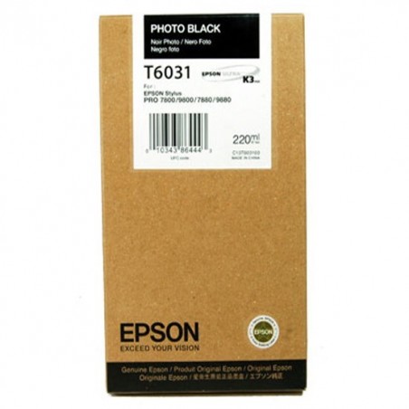 Epson T6031 - C13T603100 Cartouche d'encre noire photo