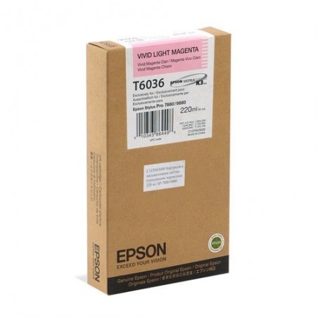 Epson T6036 - C13T603600 Cartouche d'encre magenta claire