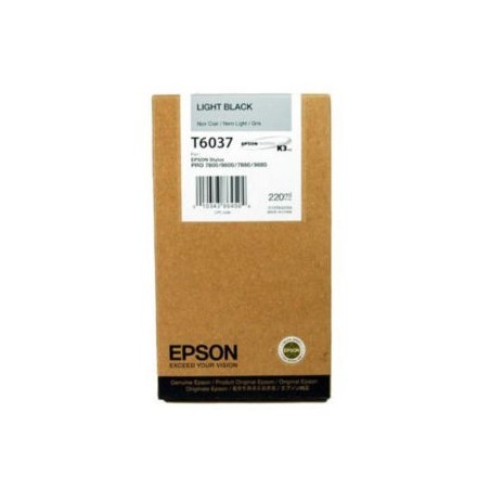 Epson T6037 - C13T603700 Cartouche d'encre gris