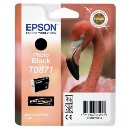 Epson T0871 - C13T08714010 Cartouche d'encre gris