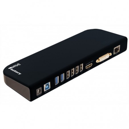 Station d'accueil universelle Réplicateur de ports USB 3.0 (Ethernet / DVI / HDMI / USB)