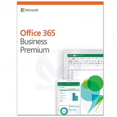 Office 365 Business Premium Retail French Subscr 1YR Africa Only Medialess