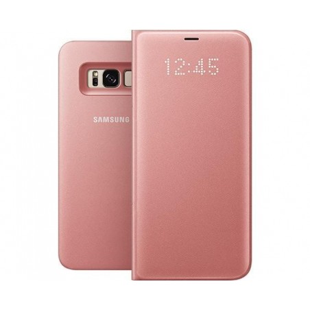 LED VIEW COVER GALAXY S8+ PINK