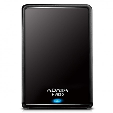 ADATA HDD AHV620 Slim ultra-Portable External Hard Drive USB 3.1 1TB 2,5'' BLACK