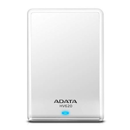 ADATA HDD AHV620 Slim ultra-Portable External Hard Drive USB 3.1 1TB 2,5'' WHITE