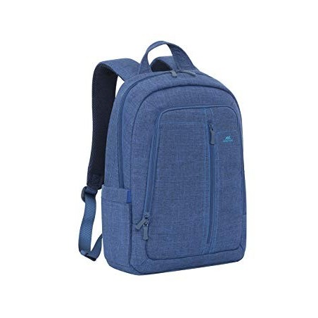 sac à dos bleu en toile pour ordinateurs portables 15.6"