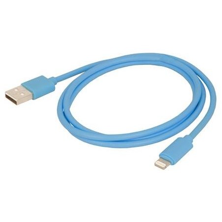 Câble Bleu pour synchronisation et charge LIGHTNING - 1m – MFI