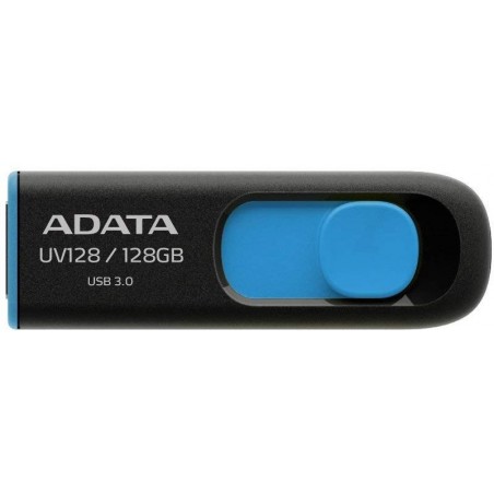 Clé USB 3.0 ADATA DashDrive Series UV128 -  64GB (AUV128-128GB-RBE)
