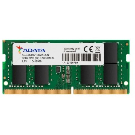 Barrette mémoire ADATA SO-DIMM 32GB DDR4 3200MHz - PC Portable (AD4S320032G)