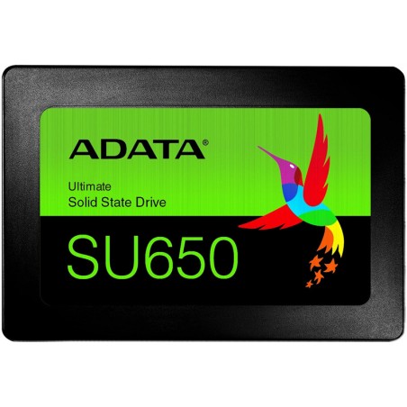 Disque Dur interne SSD ADATA SU650 SATA 2.5" 512 Go (ASU650SS-512GT-R)
