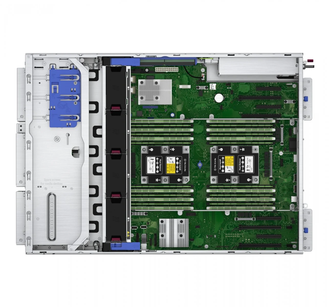 Serveur HPE ProLiant ML350 Gen10 4210R monoprocesseur 16 Go-R P408i-a 8 lecteurs SFF 1x800W - Alimentation redondante