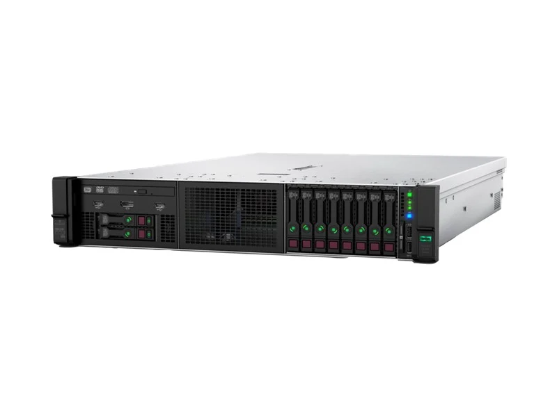 Serveur HPE ProLiant DL380 Gen10 4208 2,1 GHz 8 cœurs monoprocesseur 32 Go-R MR416i-p 8 disques SFF BC, Alimentation 800 W