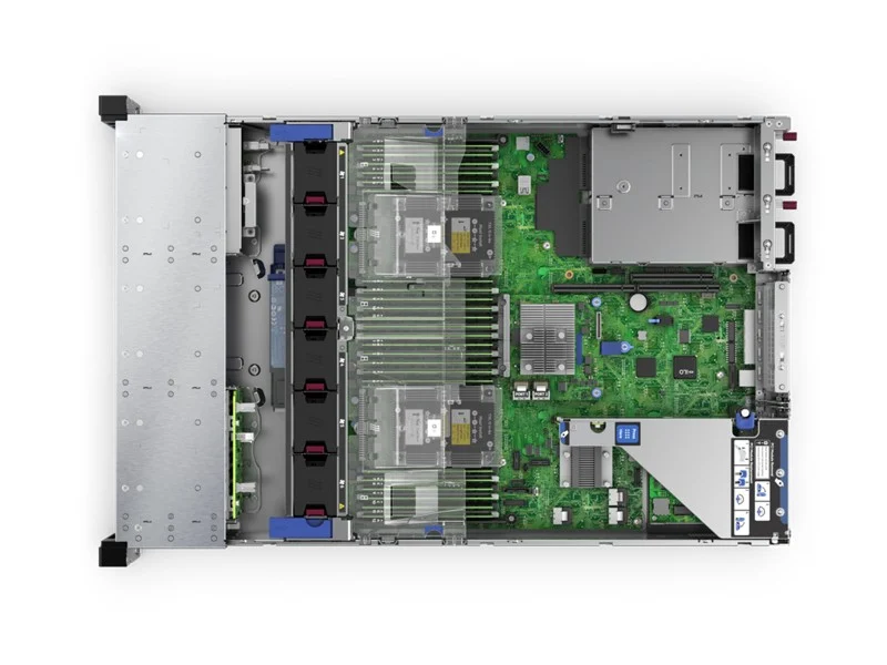 Serveur HPE ProLiant DL380 Gen10 4208 2,1 GHz 8 cœurs monoprocesseur 32 Go-R MR416i-p 8 disques SFF BC, Alimentation 800 W