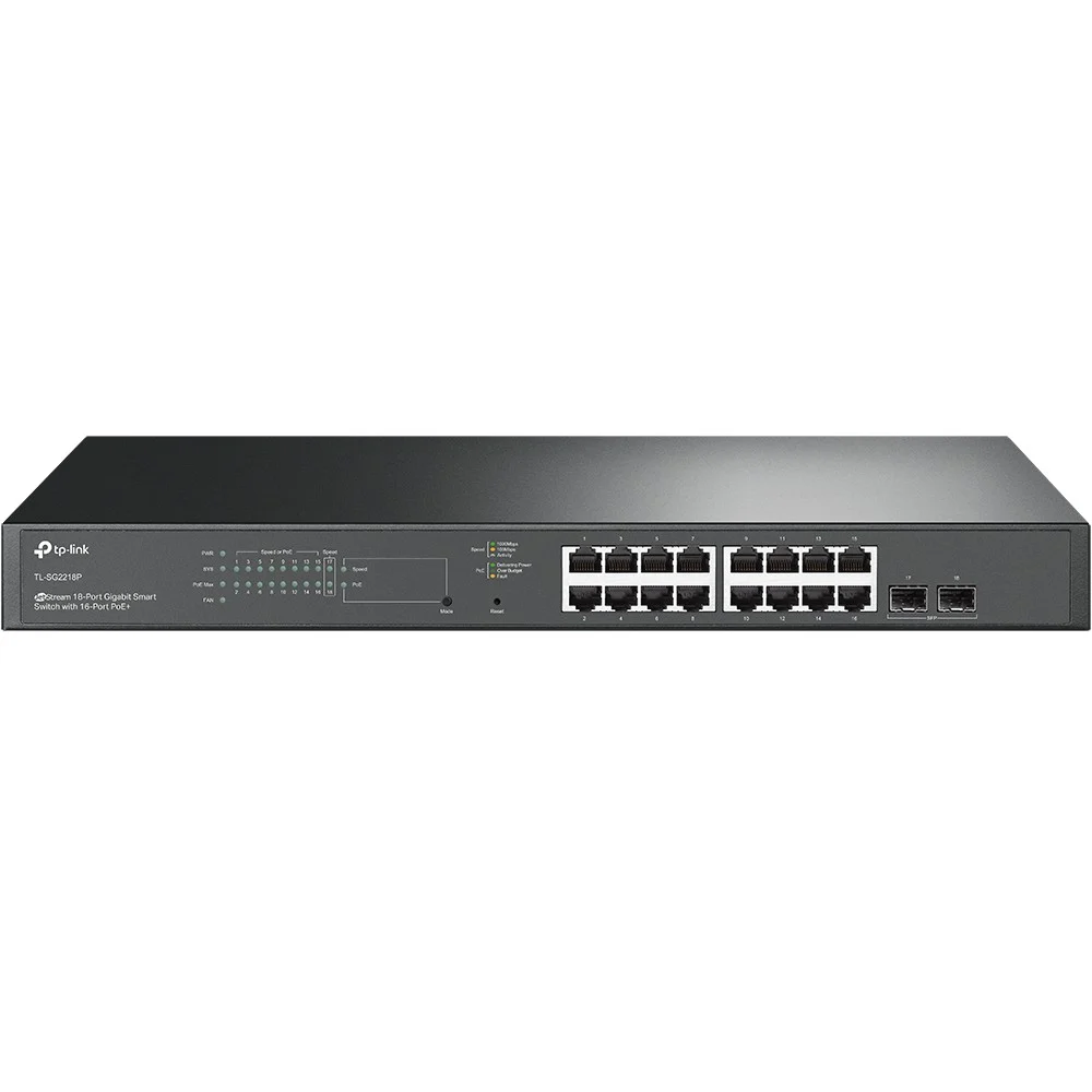 Switch Smart TP-Link TL-SG2218P JetStream 18 ports Gigabit avec 16 ports PoE+