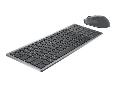 DELL Clavier et souris sans fil multipériphérique - KM7120W - français (AZERTY) (KM7120W-GY-FR)