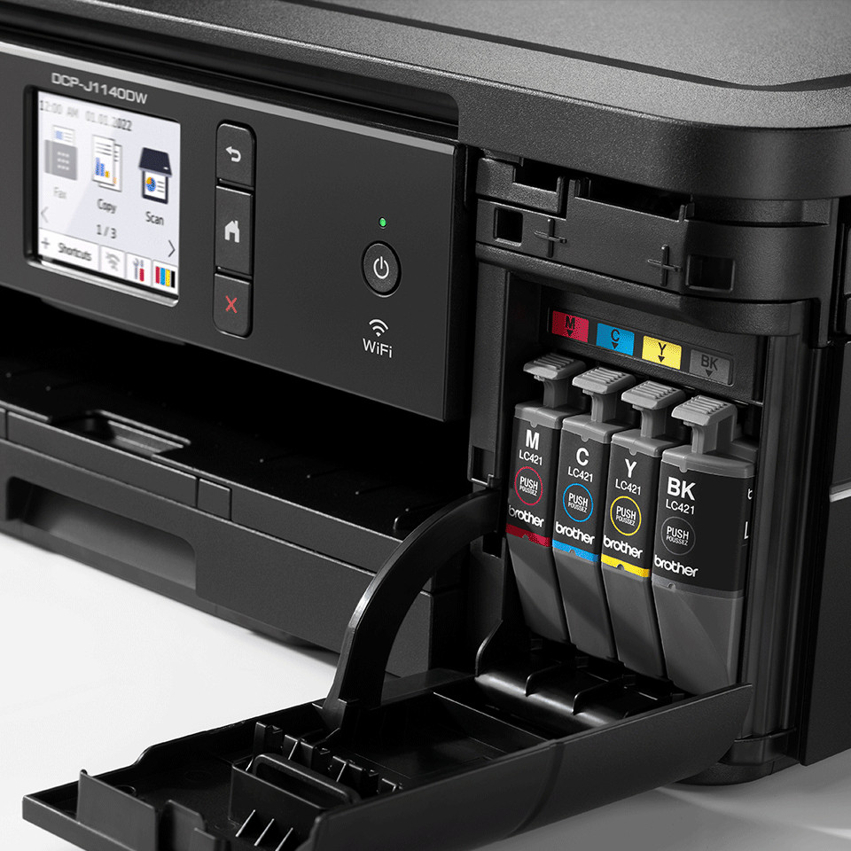 Brother DCP-J1140DW Jet d'encre A4 6000 x 1200 DPI 17 ppm Wifi (DCP-J1140DWRE1)