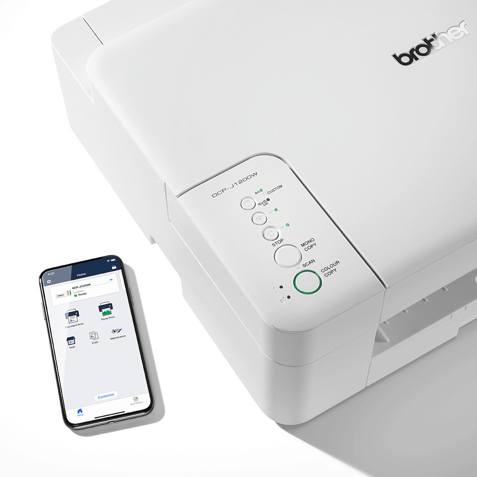 Brother DCP-J1200W Jet d'encre A4 1200 x 6000 DPI 16 ppm Wifi (DCP-J1200WRE1)