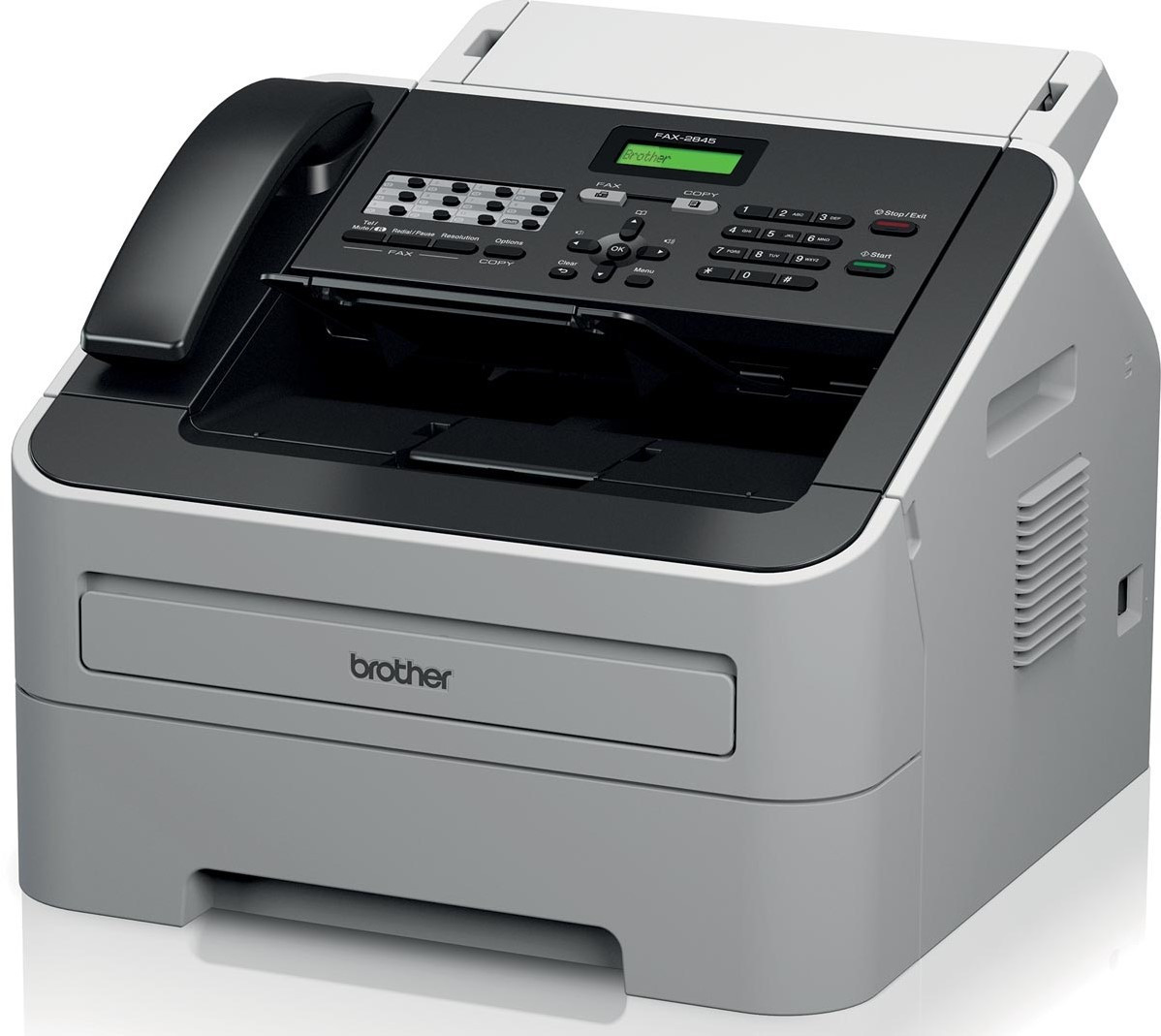 Brother FAX-2845 : Télécopieur laser monochrome avec combiné téléphonique