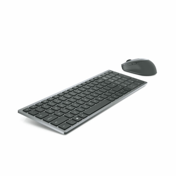 DELL Clavier et souris sans fil multipériphérique - KM7120W - français (AZERTY) (KM7120W-GY-FR)
