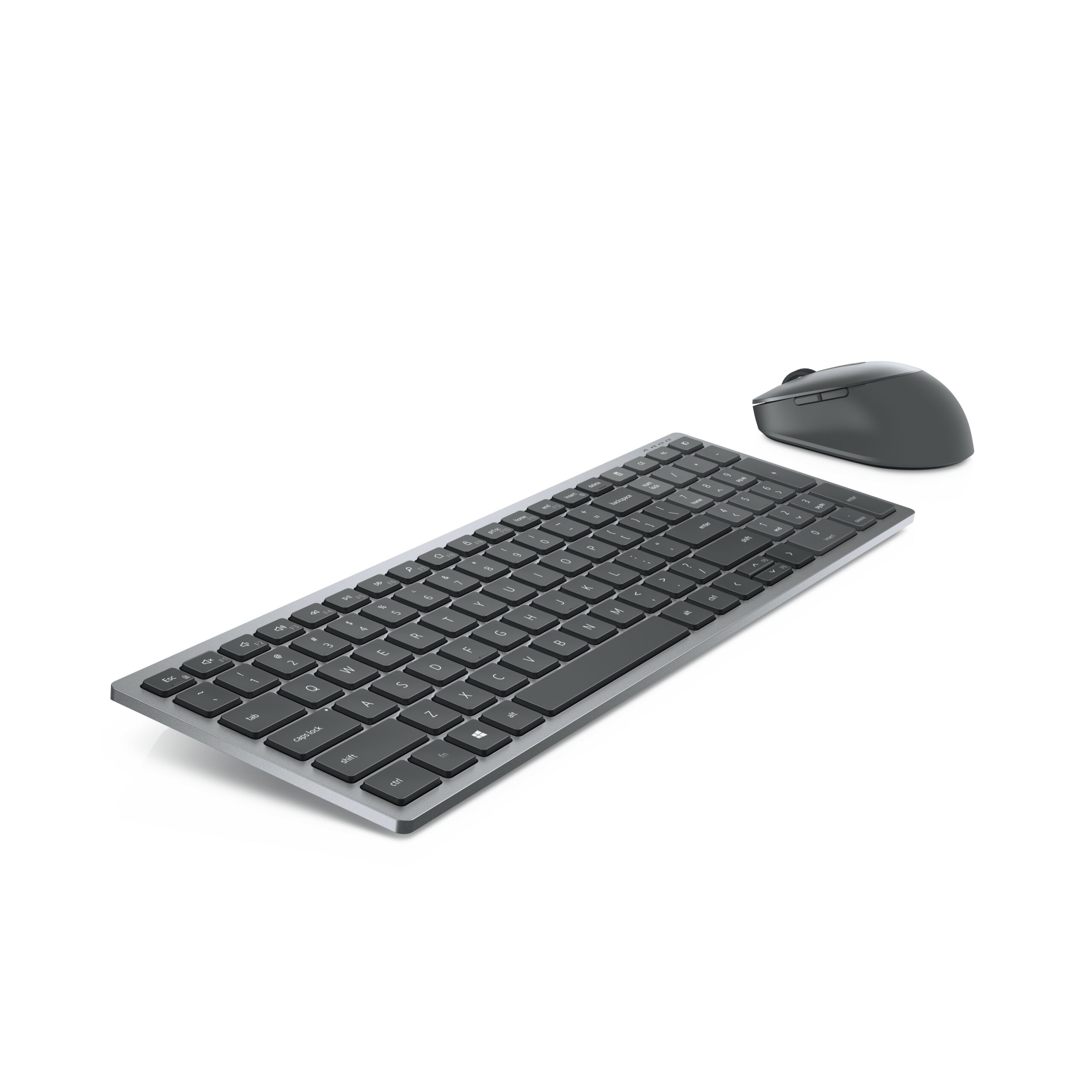 DELL Clavier et souris sans fil multipériphérique - KM7120W - français (AZERTY) (KM7120W-GY-FR)