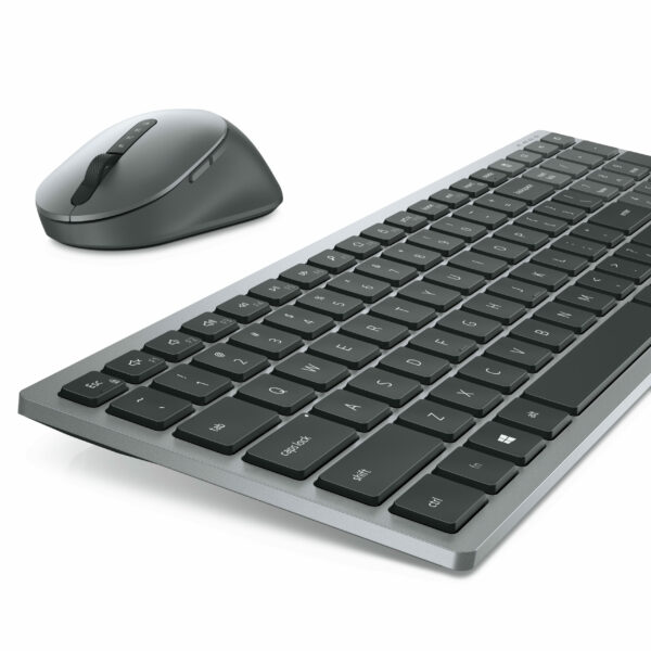 DELL Clavier et souris sans fil multipériphérique - KM7120W - français (AZERTY) (KM7120W-GY-FR)