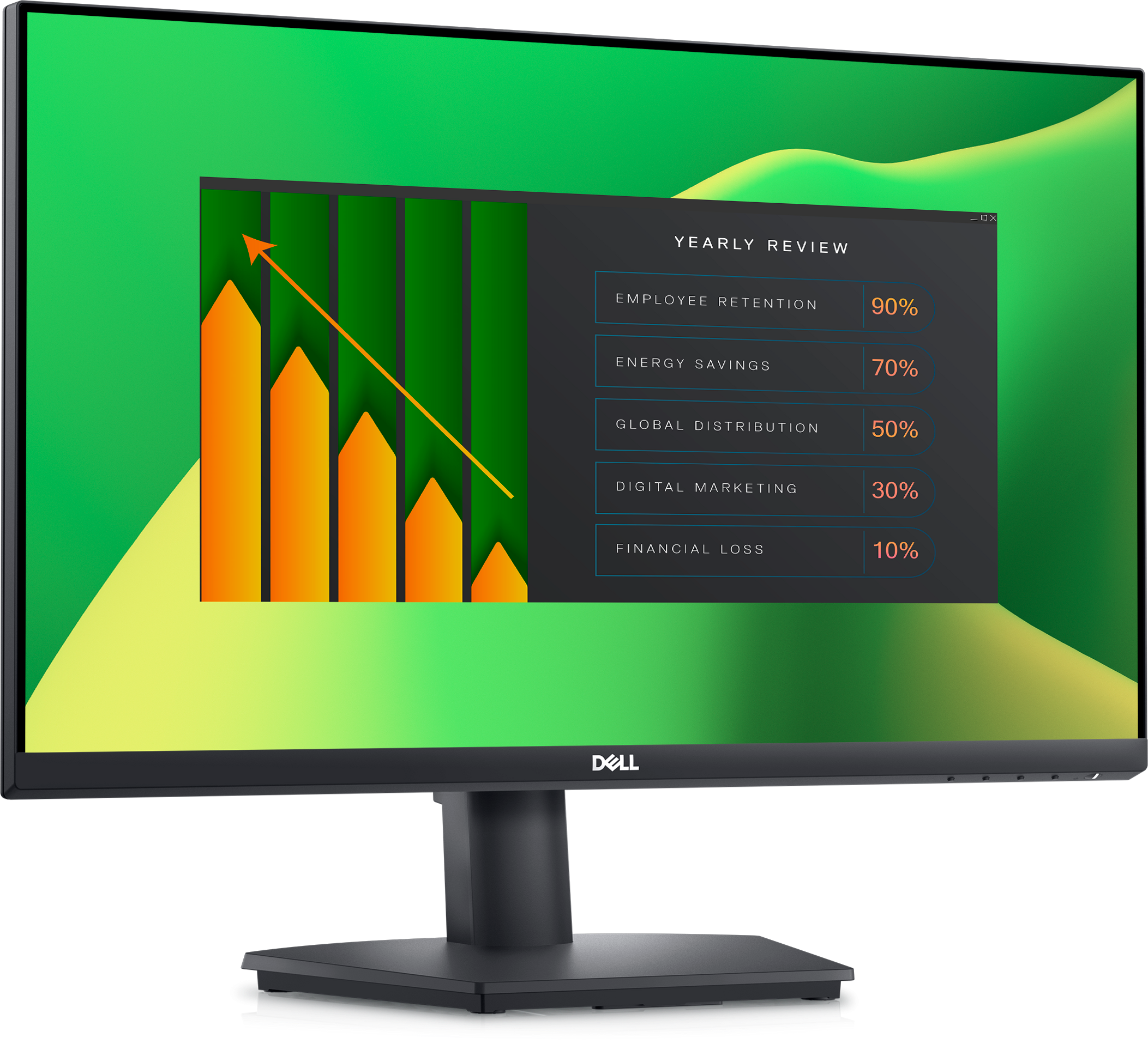 Écran 24" Full HD Dell E2423H (E2423H-3Y)