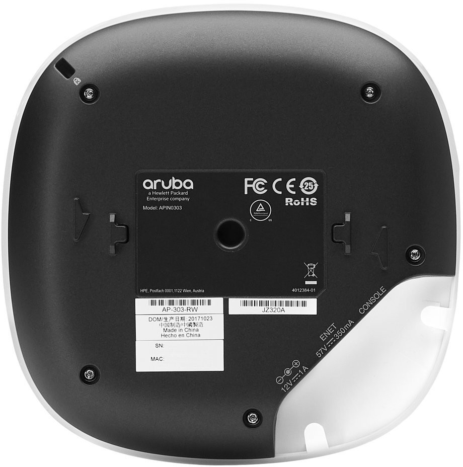 Point d’accès campus unifié Aruba AP-303 (RW) double radio MU-MIMO 2x2:2 (JZ320A)