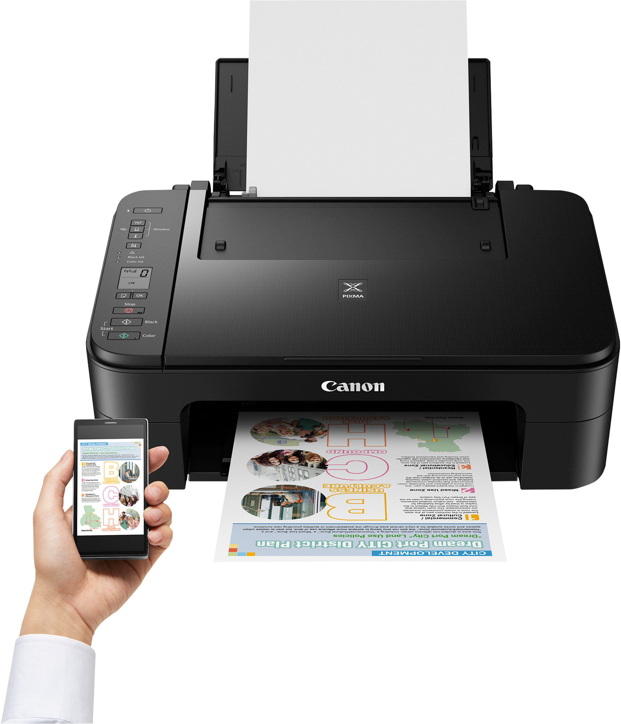 Imprimante Multifonction Jet d'encre Canon PIXMA TS3340 (3771C007BA)