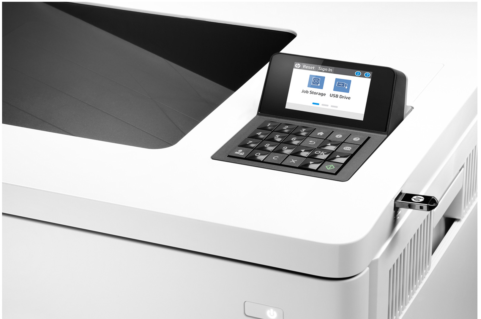 Imprimante Laser Couleur HP LaserJet Enterprise M554dn (7ZU81A)
