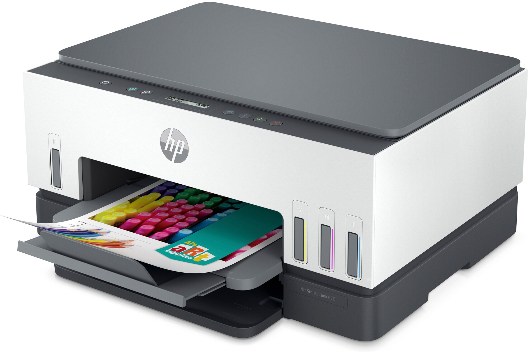 HP Smart Tank 670 Imprimante multifonction à réservoirs rechargeables (6UU48A)