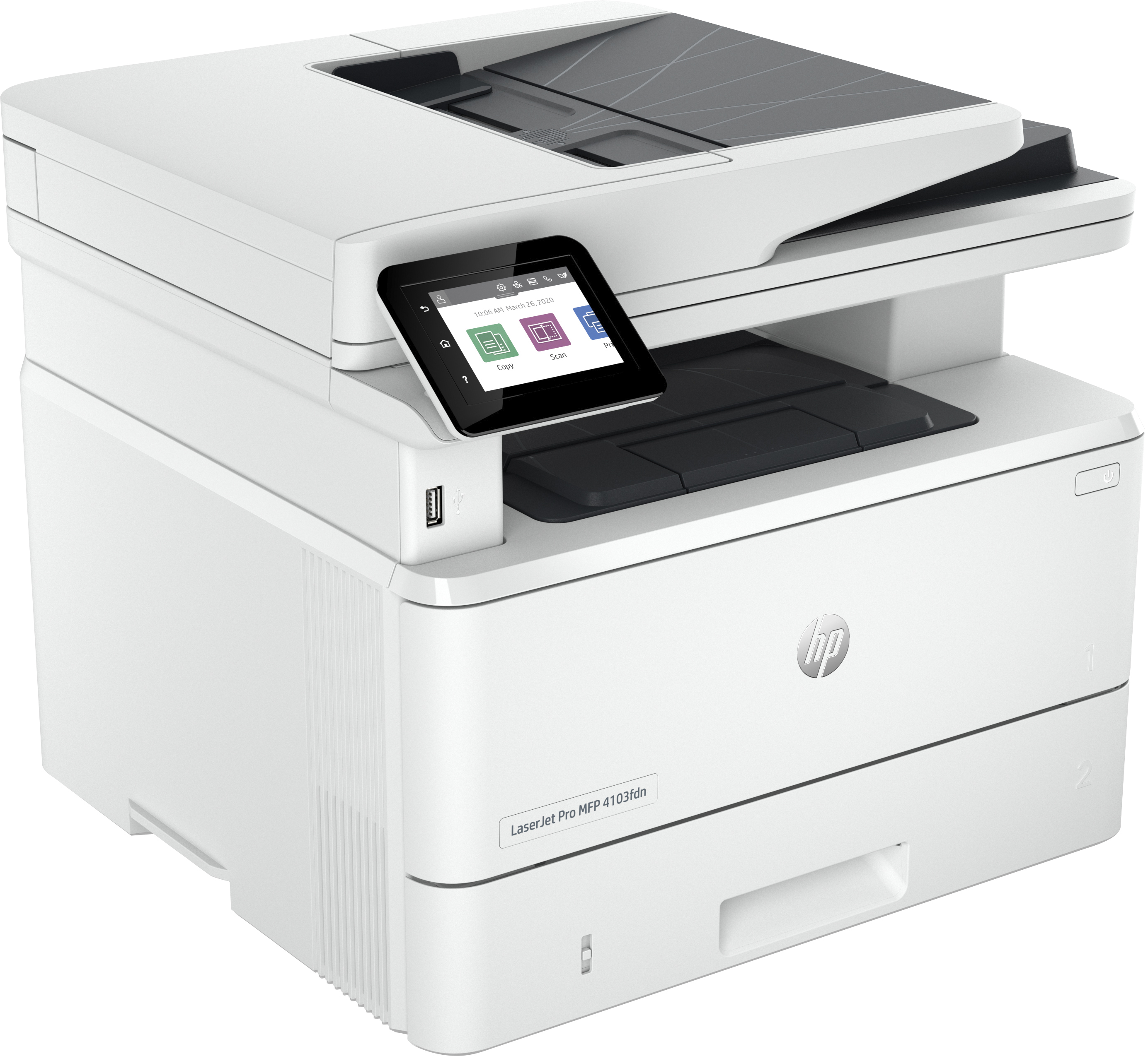 Imprimante Monochrome multifonction HP LaserJet Pro 4103fdn (2Z628A)